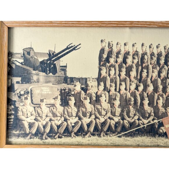 1950 US Army Field Artillery Cadet group photo, 443rd Antiaircraft Artillery - Picture 3 of 10